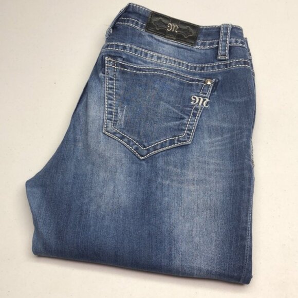 MISS ME MID-RISE CUFFED SKINNY JEANS 30x28 - Picture 5 of 15